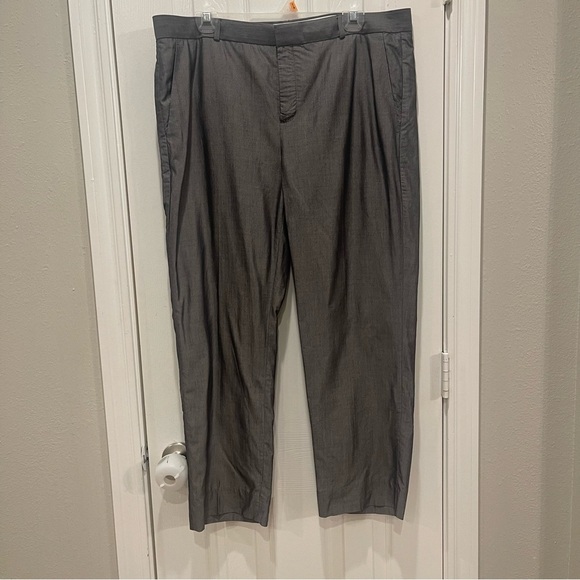 Banana Republic Pants - Banana Republic Avery Slacks Women’s Sz 14 Grey Silk Blend Plants Professional